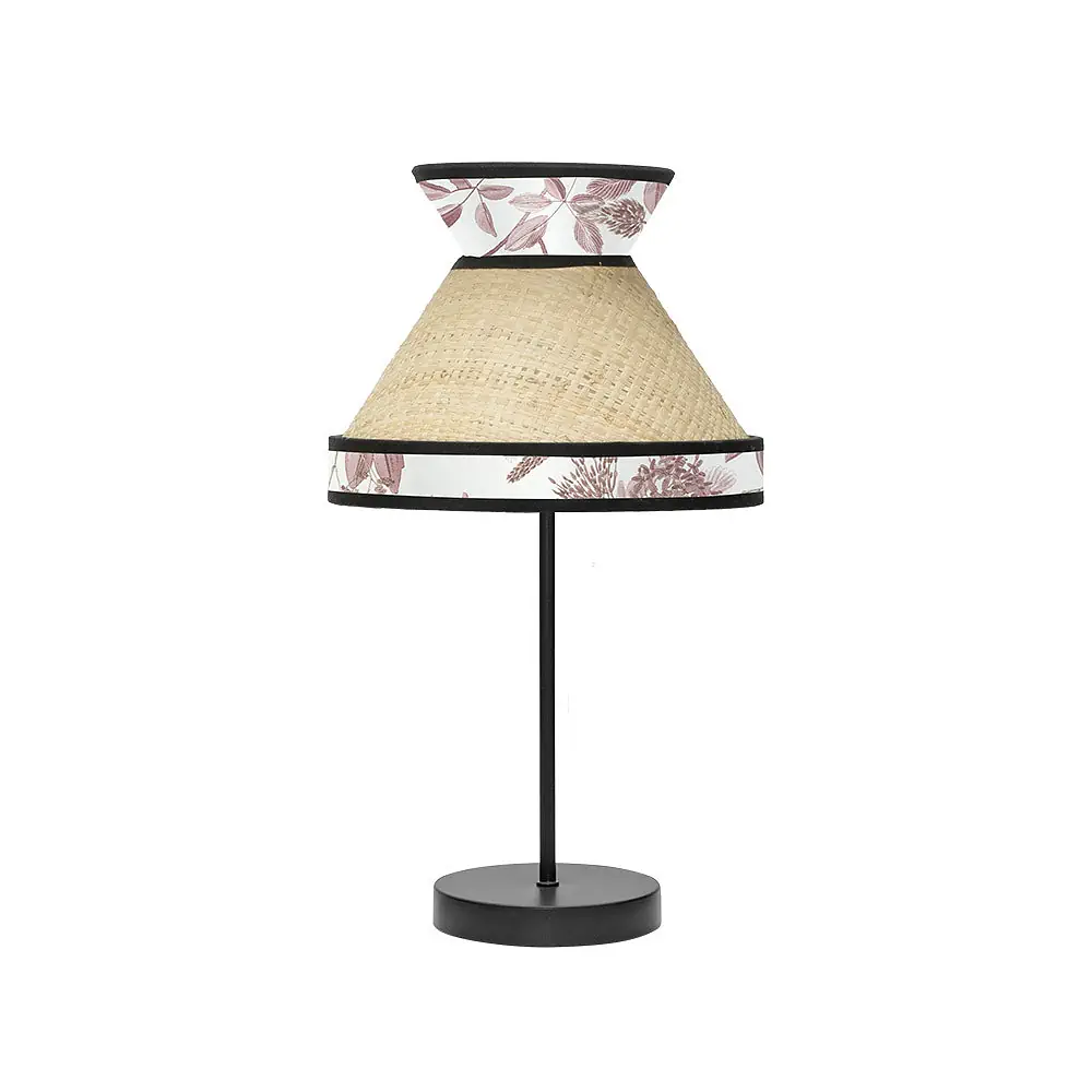 CONSTANTINOPLA, Lámpara sobremesa pequeña color Beige/Rojo