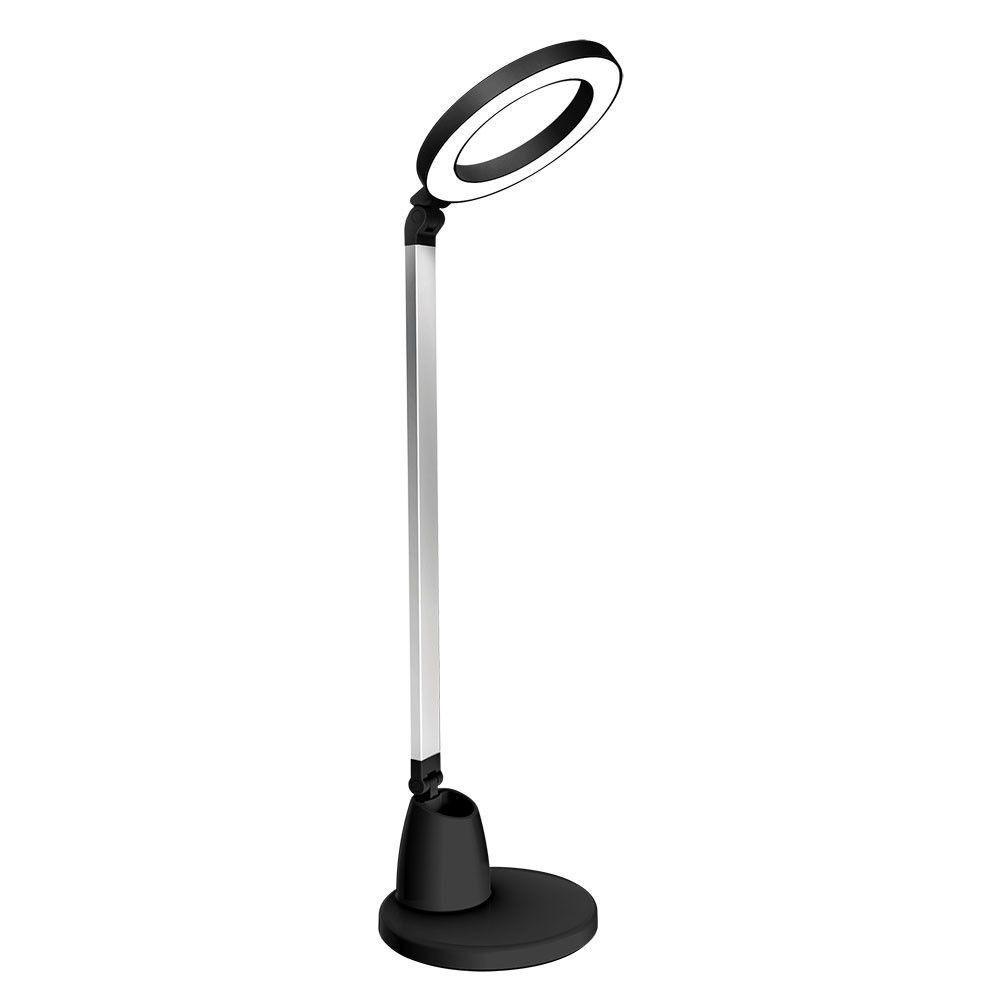 CALCITA, Lámpara Flexo Led sobremesa, 8W, Intensidad luz regulable