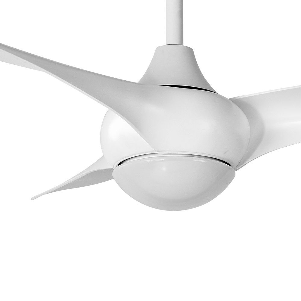Ventilador de techo, CANEA, blanco tulipa