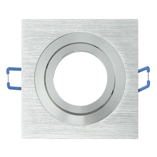 Empotrable Cenote Cuadrado Aluminio/Cromo Orientable
