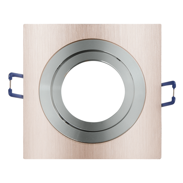 Empotrable Cenote Cuadrado Champan/Cromo Orientable