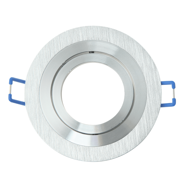 Empotrable Cenote redondo Aluminio/Cromo Orientable