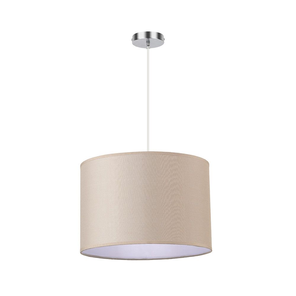 Colgante techo CHANZA, de 30cm, beige