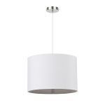Colgante techo CHANZA, de 30cm, blanco