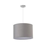 Colgante techo CHANZA, de 30cm, gris