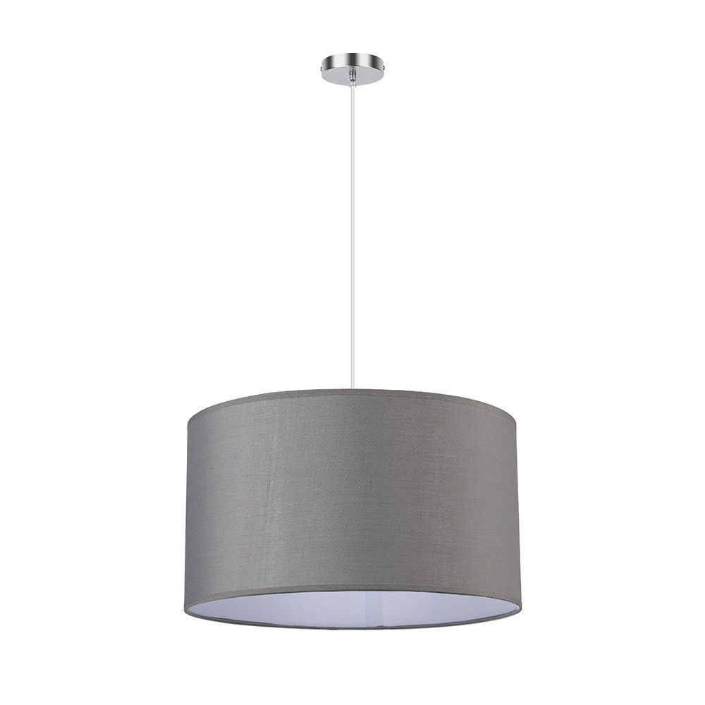Colgante techo CHANZA, de 40cm, gris