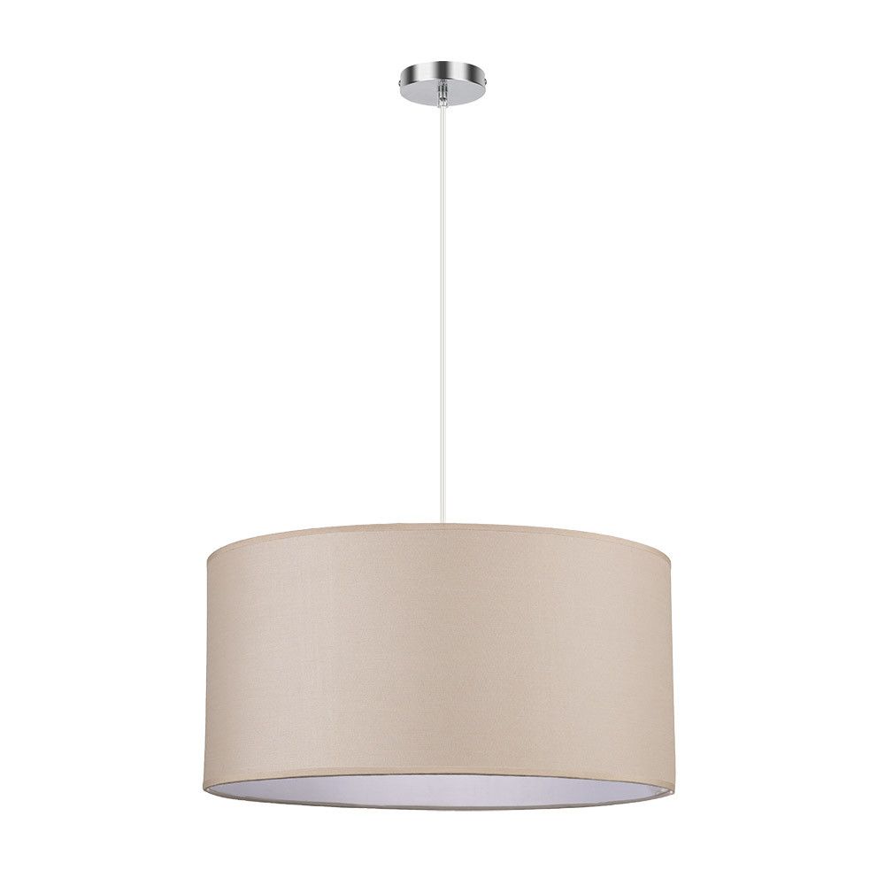 Colgante techo CHANZA, de 50cm, beige