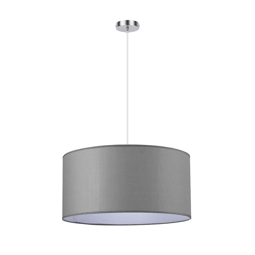 Colgante techo CHANZA, de 50cm, gris