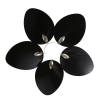 Ventilador de techo, CHAW, aspas negro