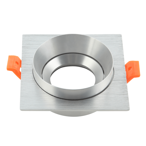 Empotrable Doong Cuadrado Aluminio/Cromo Orientable