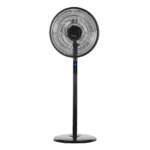 ICONO, ventilador de pie color negro, 45W