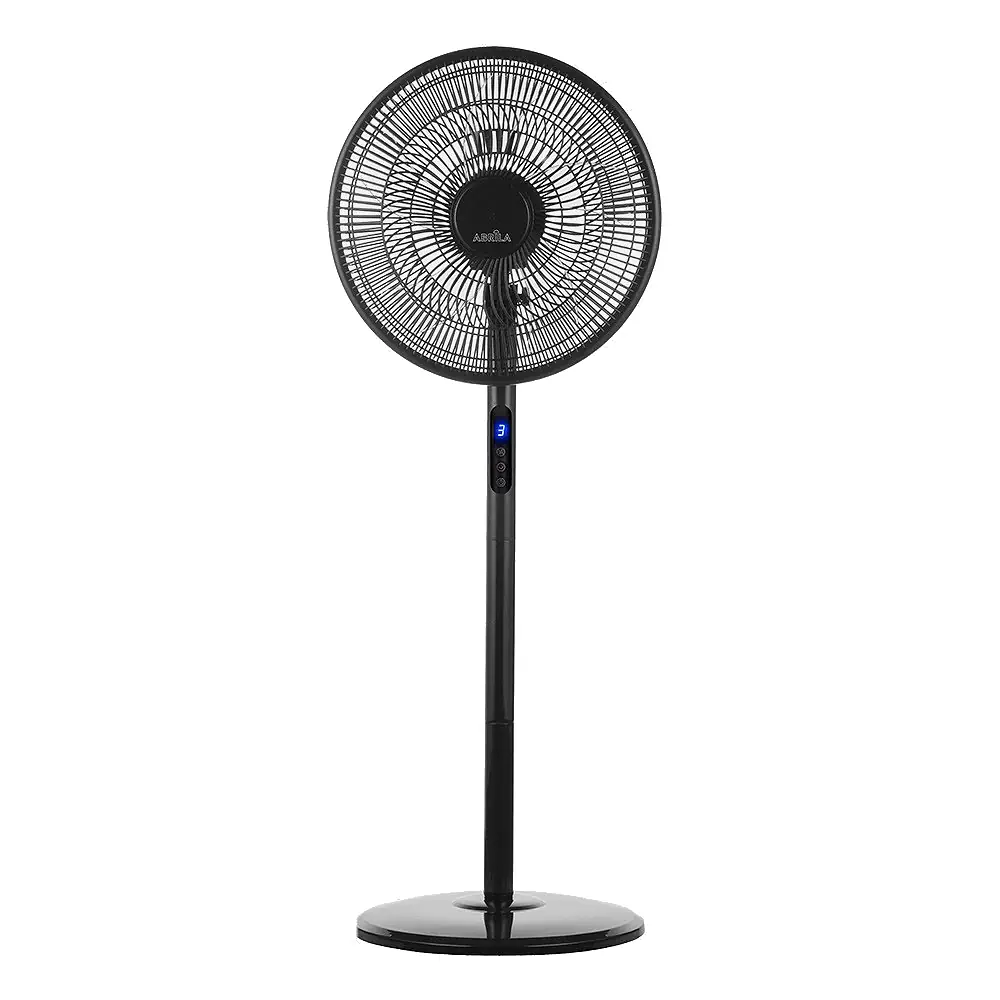 ICONO, ventilador de pie color negro, 45W