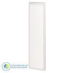 Panel led superficie, blanco, 120x30 cm, selector de color de luz CCT, LLANO