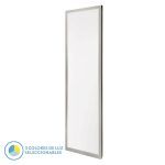 Panel led superficie, níquel, 120x30 cm, selector de color de luz CCT, LLANO