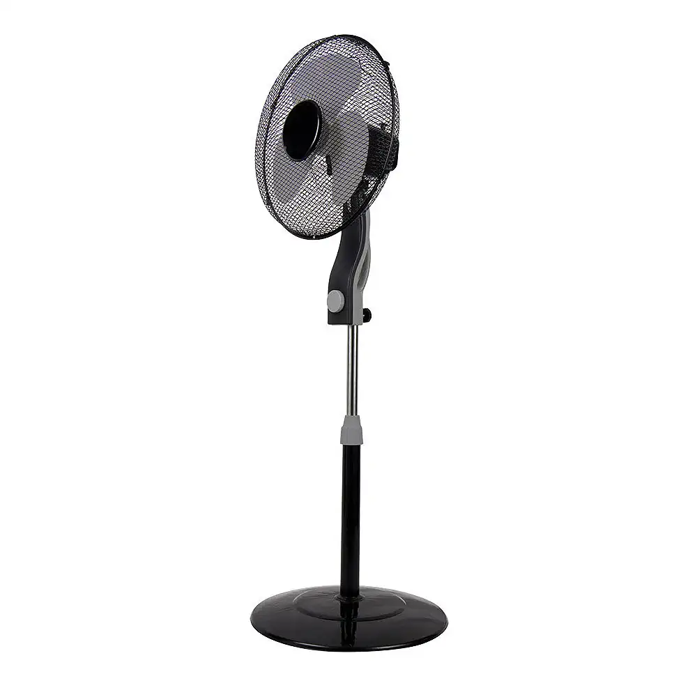 MAGICO, Ventilador de pie color negro/gris, 45W