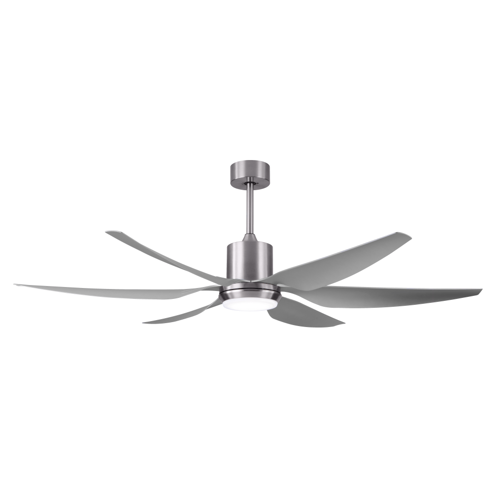 Ventilador de techo, OTTO, níquel-plata