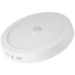 Plafón led redondo blanco con sensor de movimiento y crepuscular, JADE