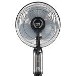 Ventilador de pie, con pulverización de agua, TROMBA, detalle