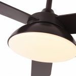 Ventilador de techo, UMI, marrón, tulipa