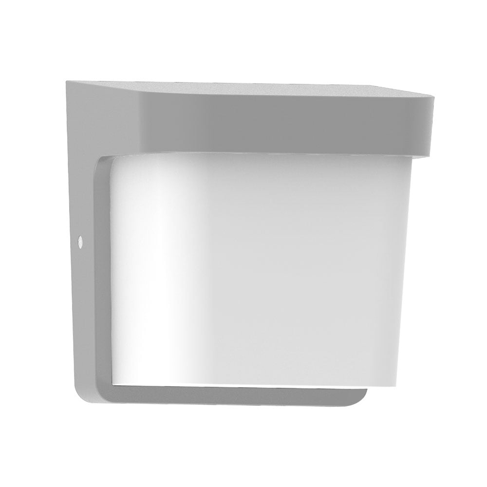 AGAR, aplique exterior de color gris