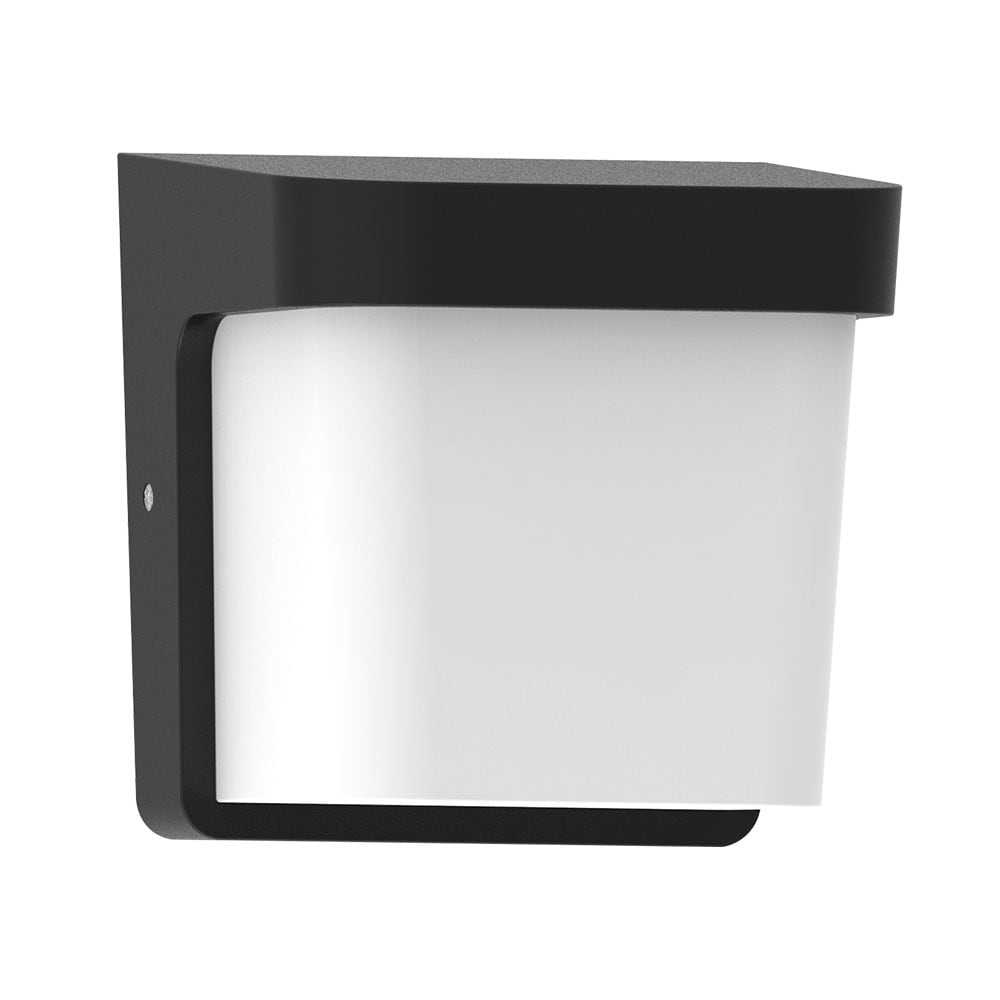 AGAR, aplique exterior de color negro