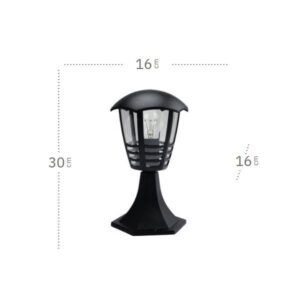 ALNILAN, sobremuro exterior aluminio, dimensiones