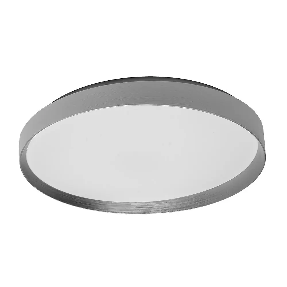 ALORA, Plafón led blanco-plata
