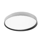 ALORA, Plafón led plata-negro