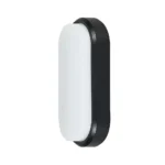 YUCATAN, Aplique exterior led 12W, color negro