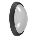 VEGA, Aplique exterior aluminio, grande, color negro