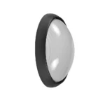 VEGA, Aplique exterior aluminio, pequeño, color negro