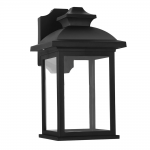 ALCANDIA, Aplique exterior, color Negro