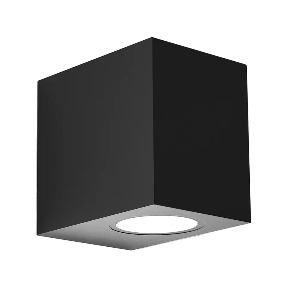 ALCE 1, Aplique exterior de pared color negro