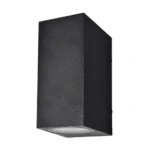 ALCE 2, Aplique exterior de pared color negro