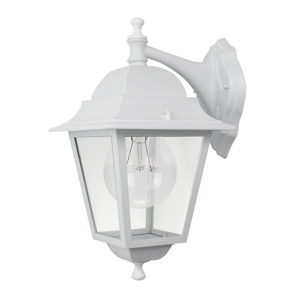 SPICA, aplique exterior aluminio, color Blanco