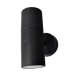 BECALA 2, Aplique exterior de pared color negro