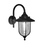 CANELA, Aplique exterior, color Negro