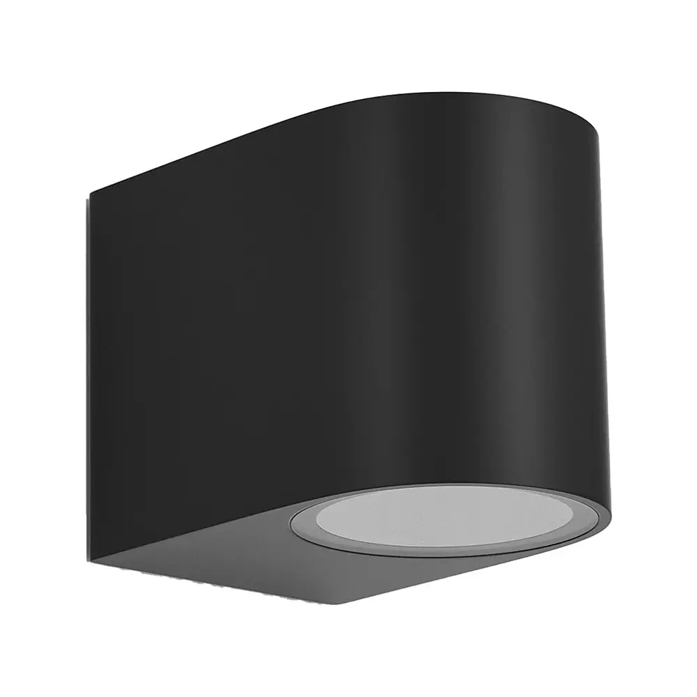 GACELA 1, Aplique exterior de pared color negro