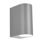 GACELA 2, Aplique exterior de pared color gris