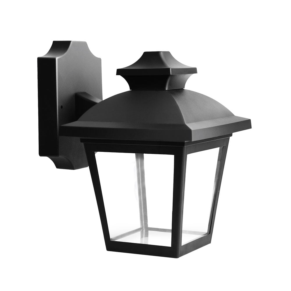 MACA, Aplique exterior de pared, color Negro