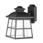 TAMARINDO, Aplique exterior, color Negro