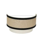 CORNALINA, Aplique de pared, color Beige/Negro