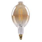 Bombilla led gran tamaño, bohemia. Altura 27 cm