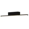 BREZO, Alumbracuadros color negro, 56,5 cm