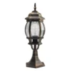 CAELUM, Farol sobremuro color oro/negro