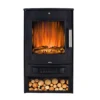 CANDOR, Chimenea eléctrica, termoventilador cerámico, 1800W