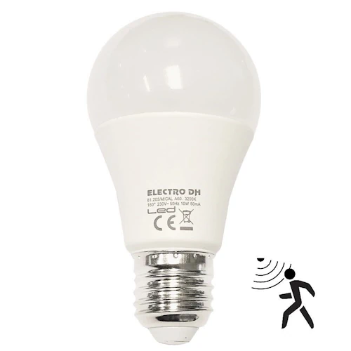Bombilla led con sensor