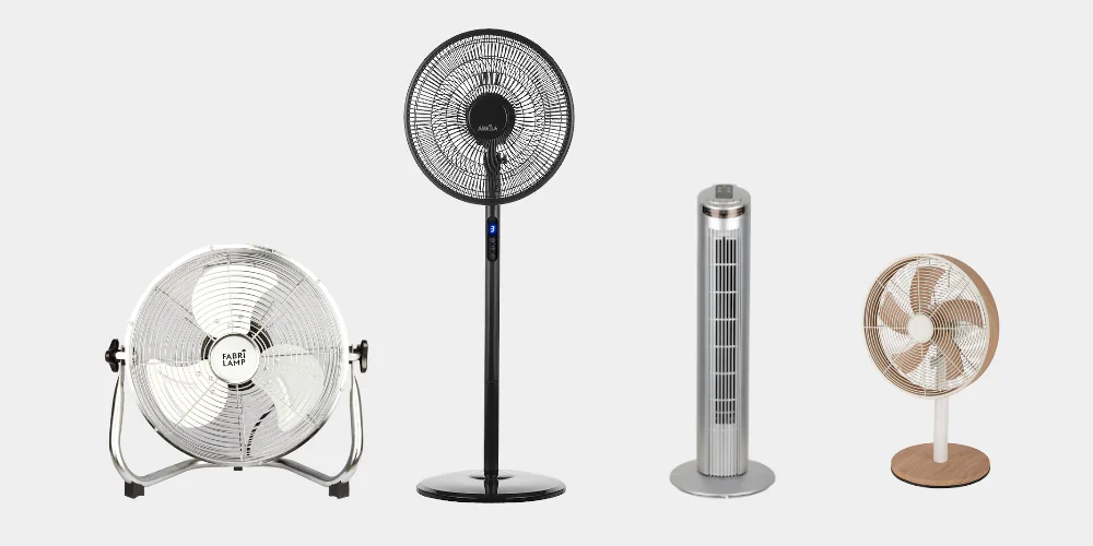Categoría ventiladores de pie, suelo y sobremesa