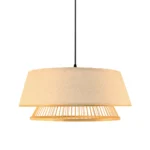 TAYLOR, Colgante natural en bambú Ø50cm, detalle