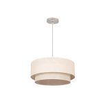 ALTEA, Colgante doble color Beige, diámetro 50 cm